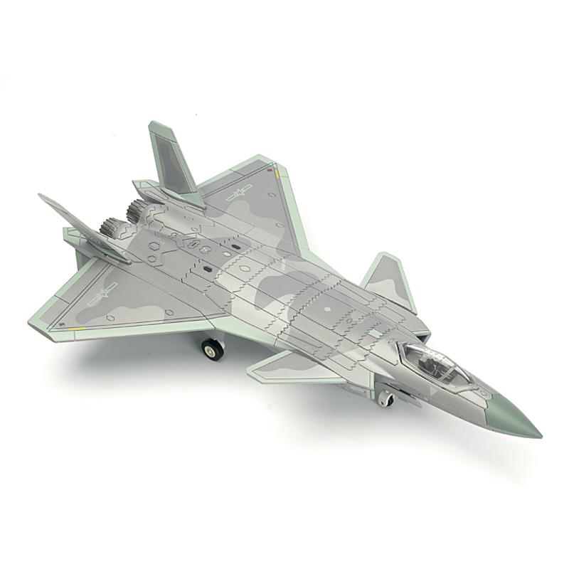 1/72 Modern Military Model Building Block Toy J-20 Supersonic Stealth Fighter Aircraft Weapons Assemble Puzzle Collection Toys
