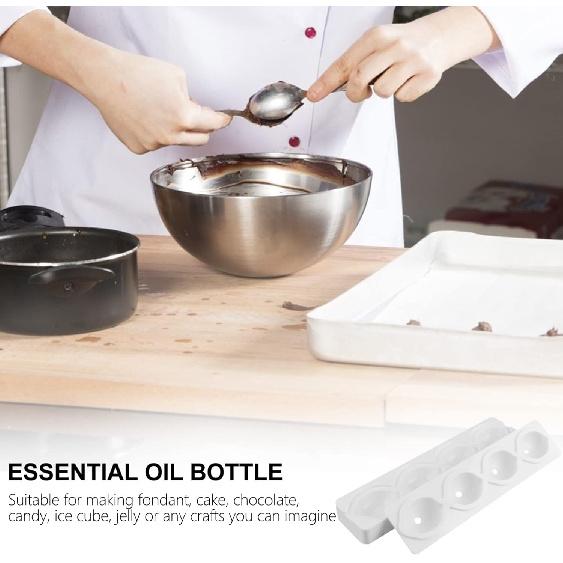 DOITOOL Lemon Shape Silicone Mold, 3D Cake Silicone Lemon Molds for Baking Dessert Jelly Ice Cream