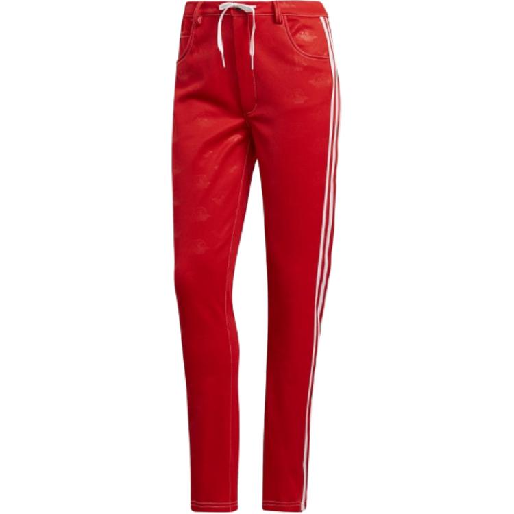 Adidas Originals x FIORUCCI Rouge Casual Pants Women s Red EK4786 34
