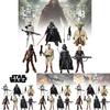 Star Wars Akční figurky Černý Sith a Bílý Clone Trooper 3,75 palce Kloubové PVC Sběratelské předměty
