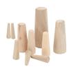 10Pcs Wood Marine Tapered Plugs Tapered Boat Plugs 10Pcs Emergency Drain Plugs  Boat Accessories