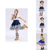 Toy Story Jessie Cosplay Dress Set With Polyester Fabric For Girls Summer Play