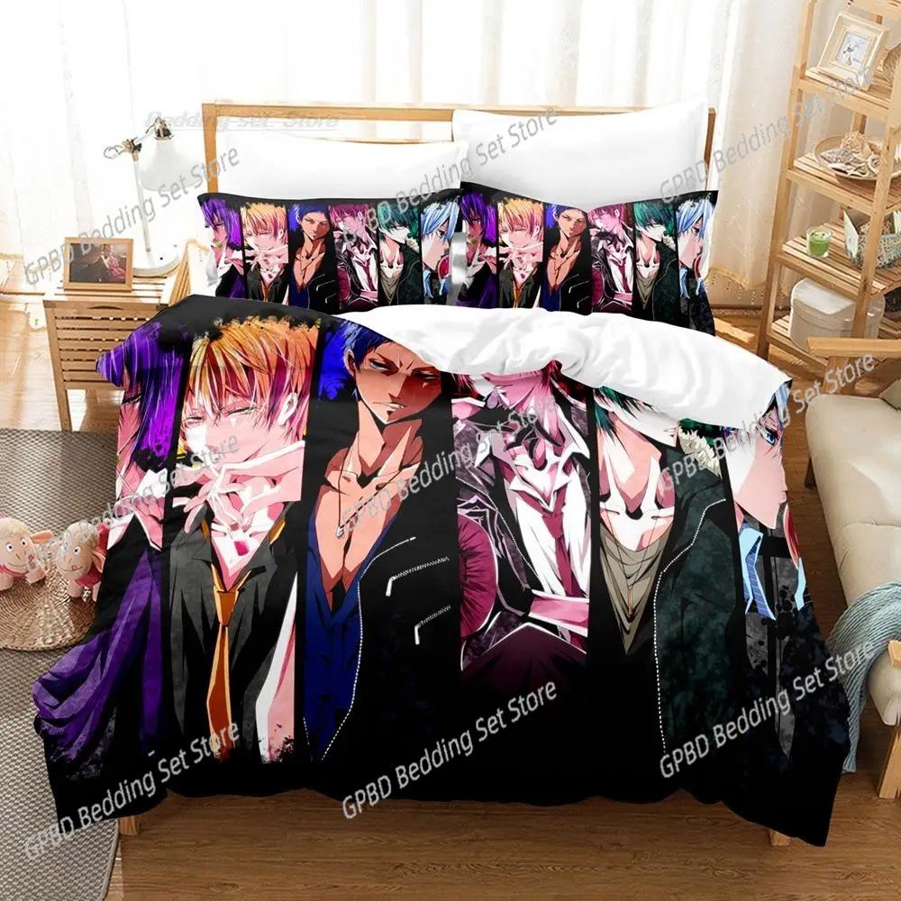Cartoon Kuroko's Basketball 3D Bedding Set Duvet Cover Pillowcases Single Twin Full Queen King Size Home Decor Quilt Boys Gift