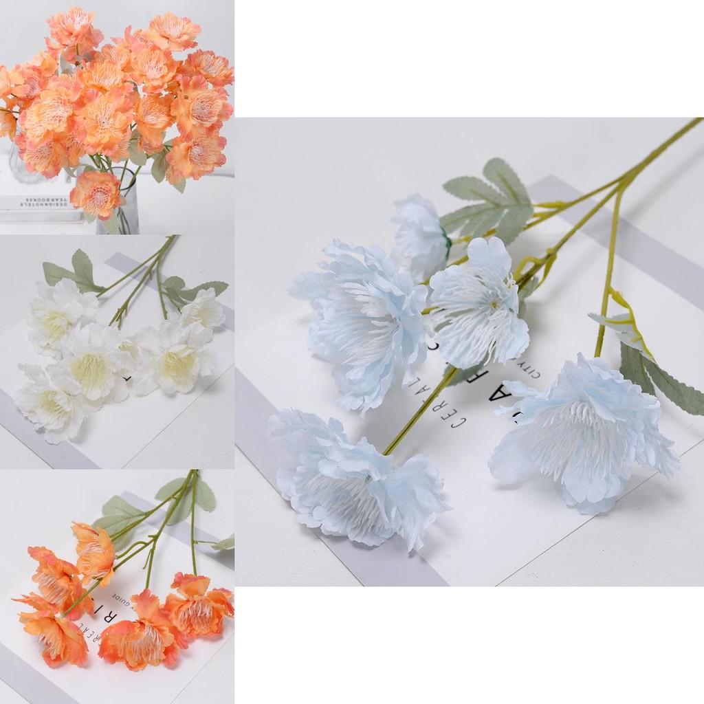 Paeonia Suffruticosa Künstliche Hochzeitsblumendekoration für Zuhause und Veranstaltungen