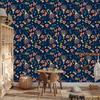 Meadow Flowers Wallpaper In Boho Style for Living Room and Bedroom 50x1000