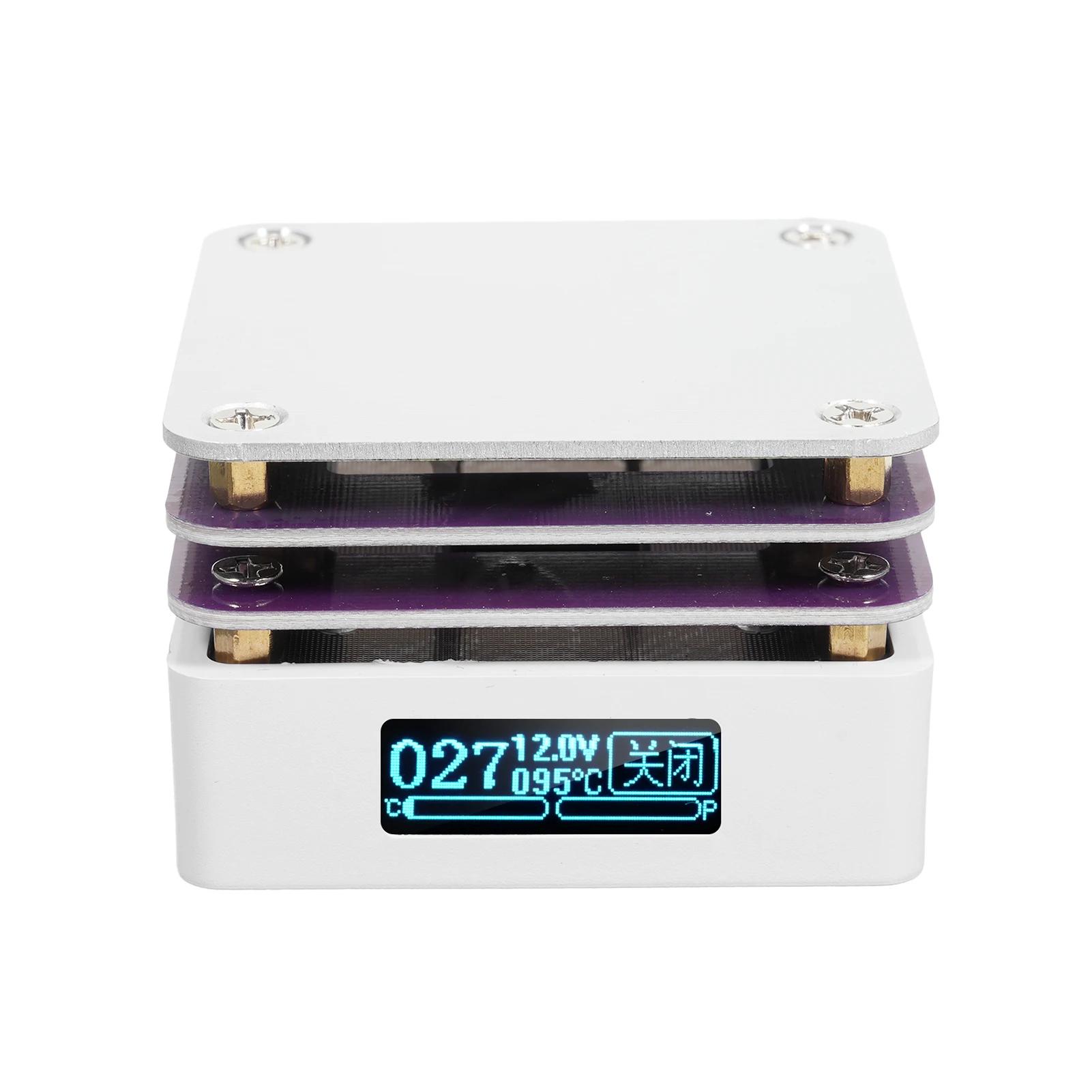 

G3061 PD65W Mini Hot Plate Digital Soldering Preheating Rework Station PCB SMD Board Soldering Plate Heating Table Repair Tools белый