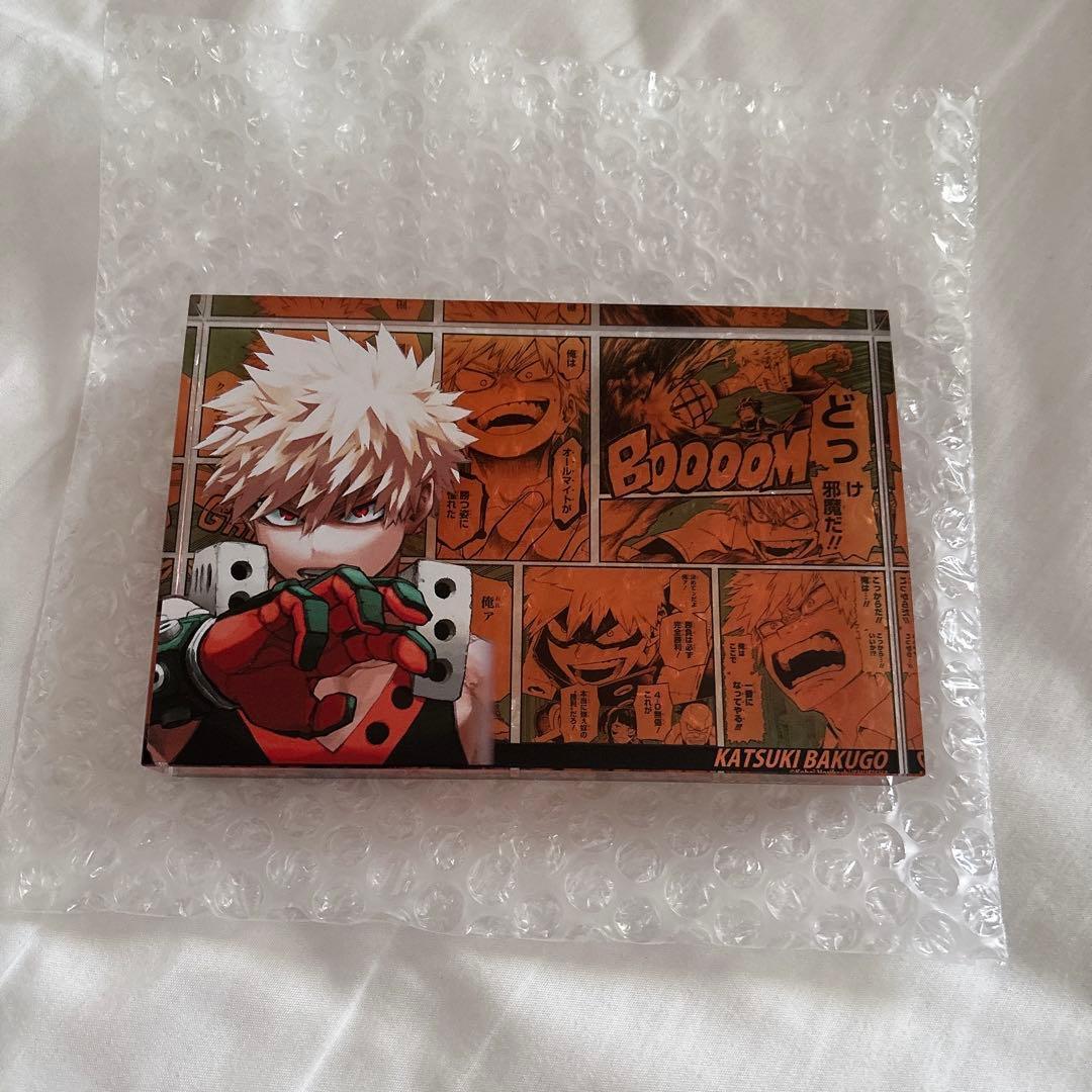 Used Katsuki Bakugou acrylic block