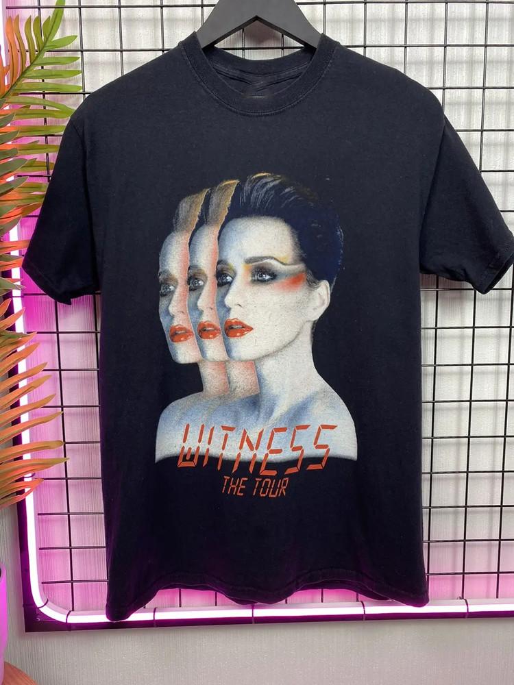 Vintage Katy Perry Witness The Tour Cotton Shirt Unisex Concert S to 5XL EL070 Unisex T-Shirt XXXXL