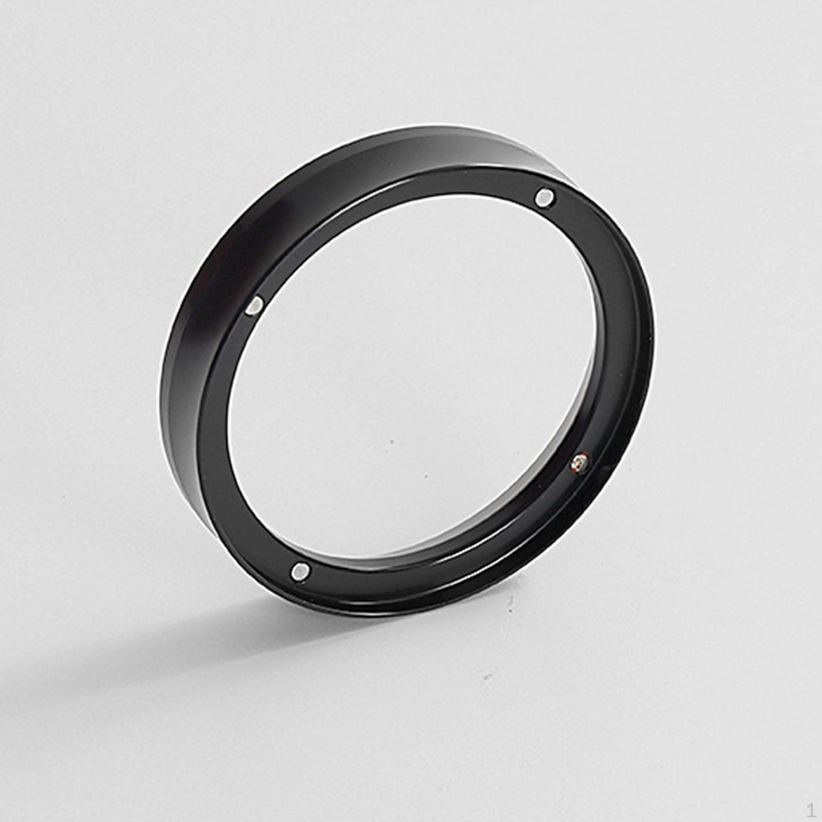 Espresso Magnetic Dosing Funnel for Home Cafe Portafilters Machine black 58mm