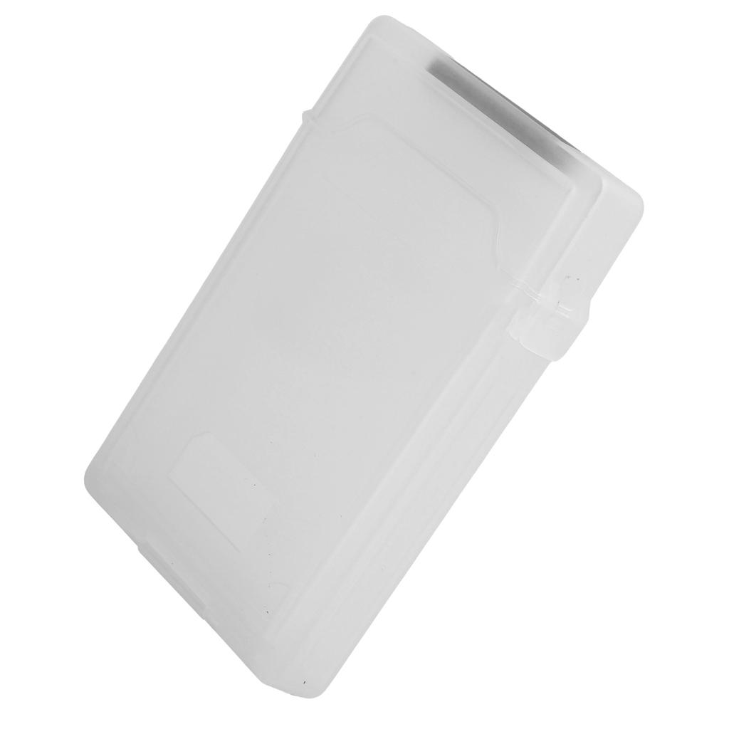 Scatola porta hard disk da 2,5 pollici, materiale ABS, protezione antipolvere e antistatica per HDD SSD (Non nel disco rigido del club)