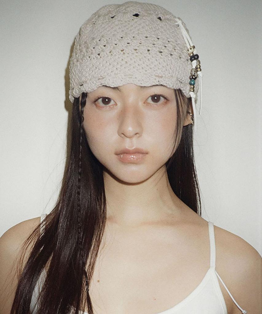 OROGEE Crochet Beanie_Ash Gray