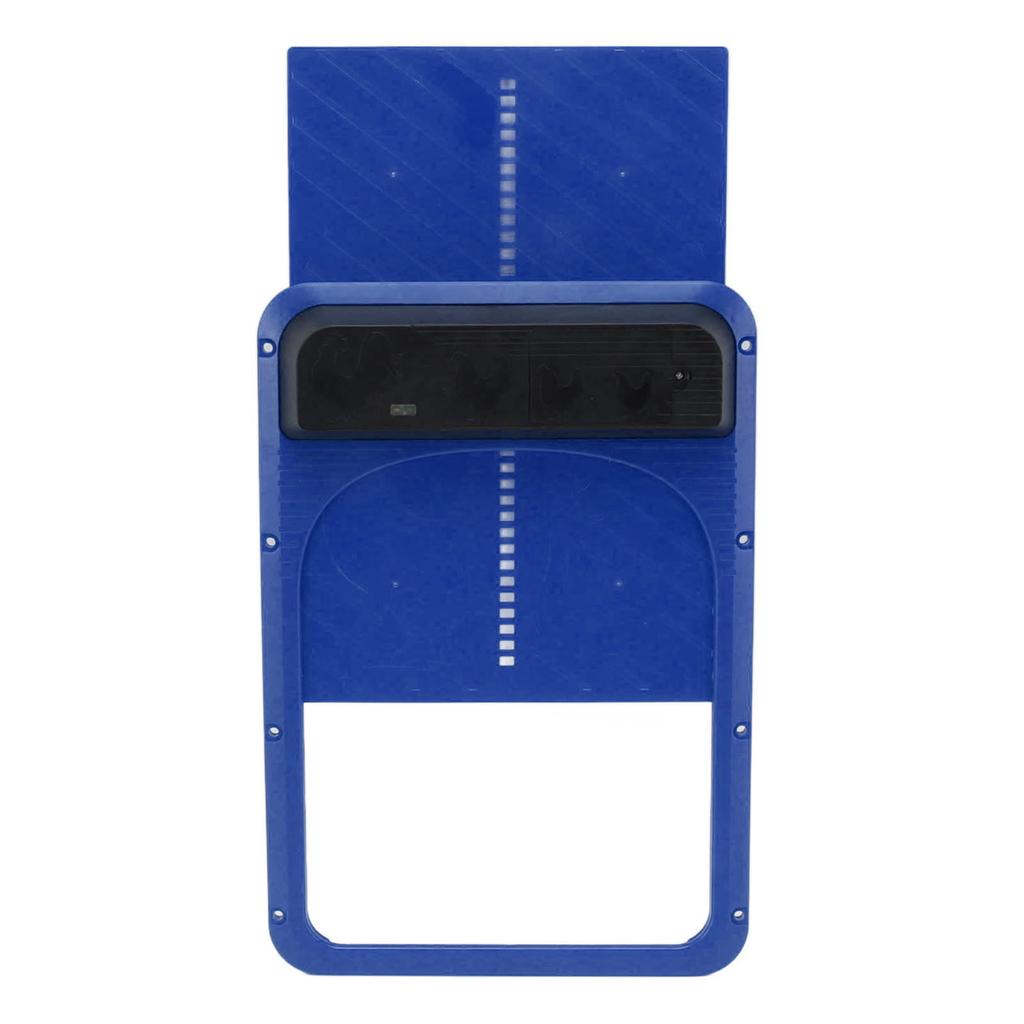 Automatischer Hühnerstalltüröffner Lichtsensor Batteriebetrieben Automatische Hühnertür Blau