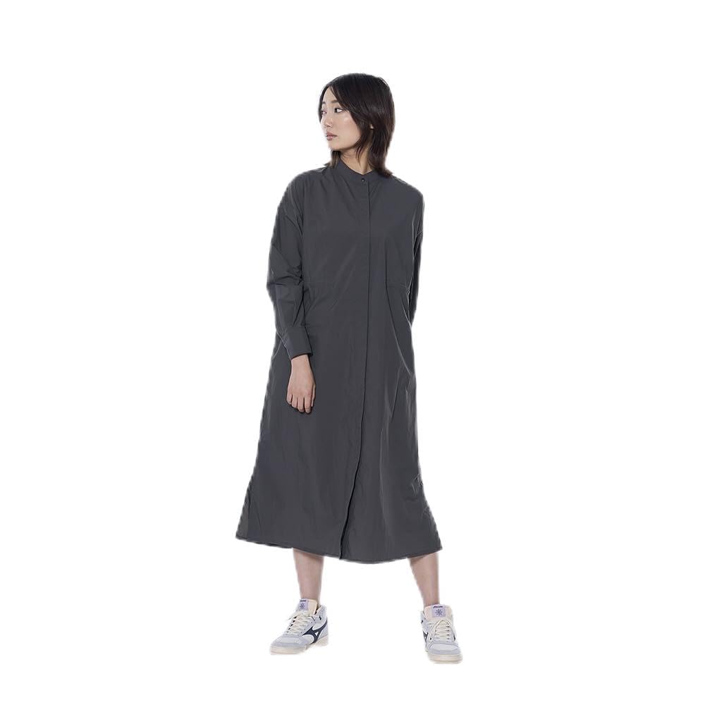 Mizuno Water Repellent Collarless Go To by Ash Black Coat, B2MEB250, Women's,