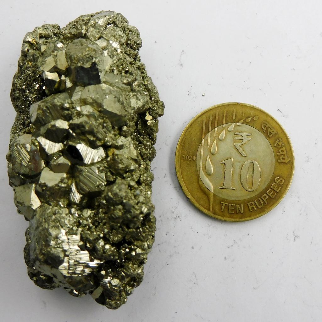 Natural Golden Raw Rough Pyrite Raw 79.25 Ct Uncut   Loose Gemstone