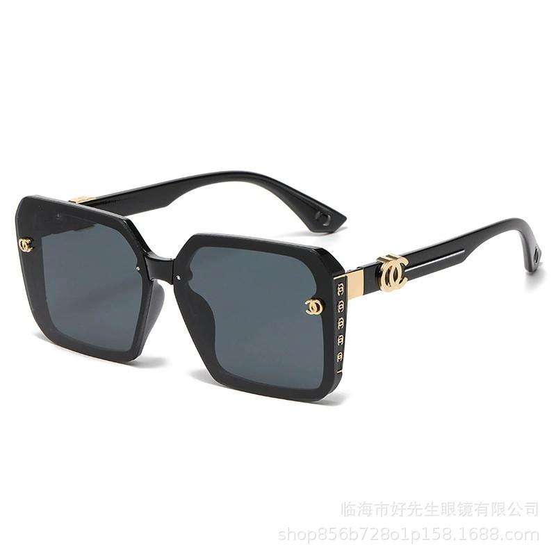 BMW New Arrivalaccessible Luxury Uv Square Frame Women's Sunglasses Uv Protection Polarized Sunglasses Sun Protection Elegant Big Face Slimming Look