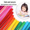 Kleckerfreie Kindergarten-Spezial-Waschbare Dreieckige Ölpastellkreiden für Kinder - Wachsmalstifte zum Ausmalen
