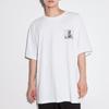 UNIQLO Chainsaw Man Collaboration Series Back Character Graphic Letter Print Short Sleeve T-Shirt Unisex Tops White 467422-00