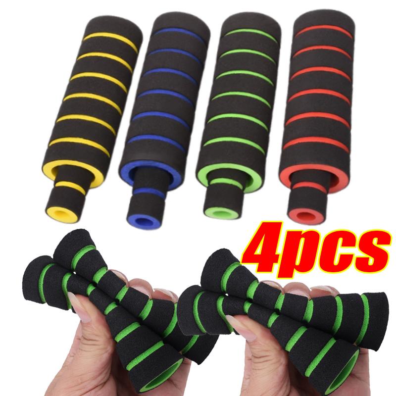 Bicycle and Motorcycle Handlebar Foam Universal Anti-slip Soft Handlebar Modification Sponge Grip Cover Accessories 4PCS/SET