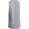 Under Armour Graphic Logo Crew Neck Sleeveless Training Vest Men Gray 1373787-035