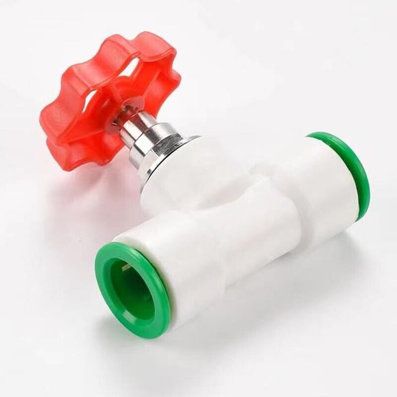 PPR Hot-Melt Free Water Pipe Quick Connect Stop Valve