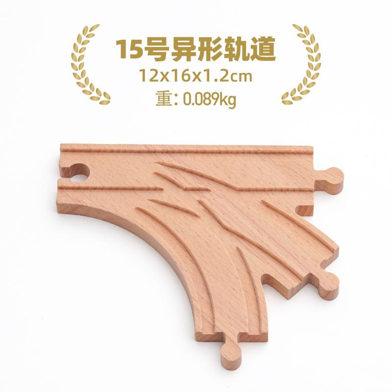 Drewniane Tory Kolejowe Zabawki Tory Kolejowe Akcesoria Łącznik Drogi Kolejowej Drewniany Łącznik Mostu Toru Kolejowego Zabawki