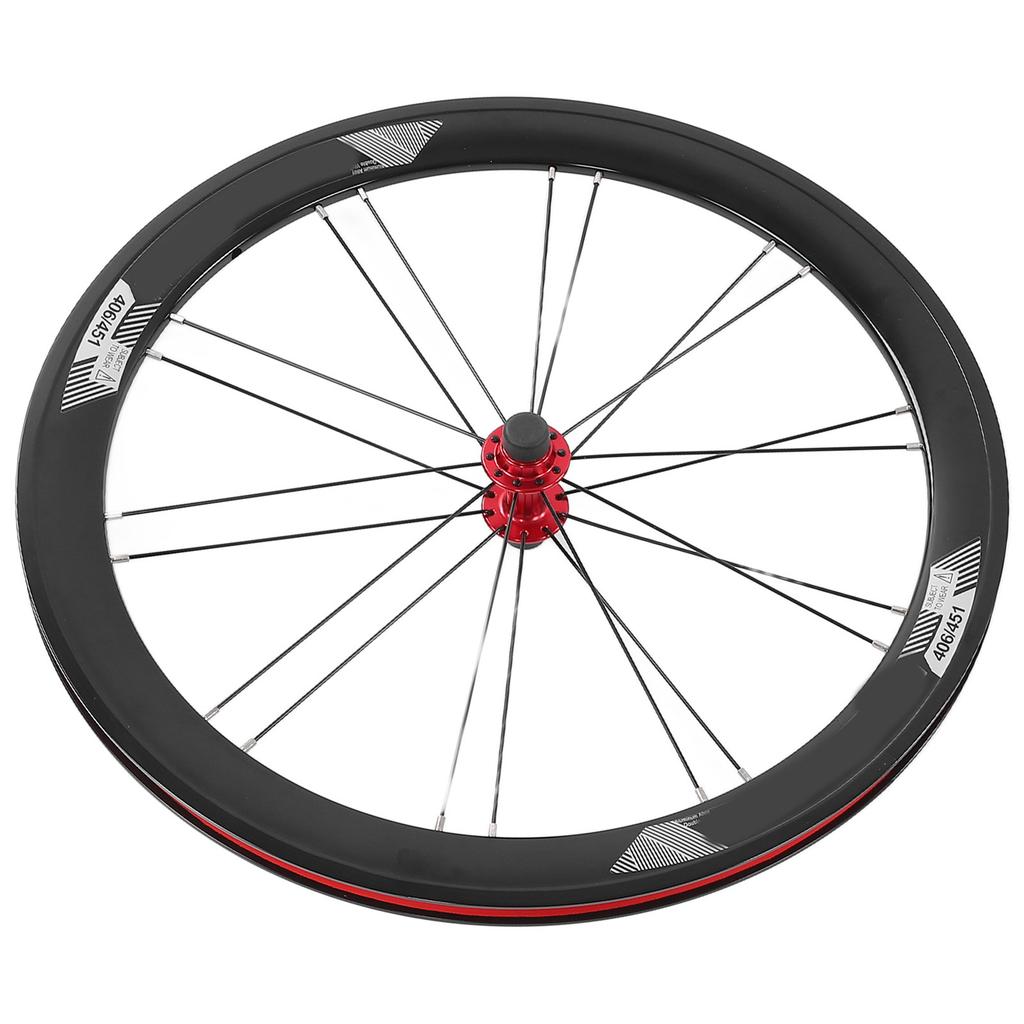 Mountainbike Wielen 20 inch Aluminiumlegering Rode Naaf Voor 2 Achter 4 Lagers Structuur Wielset voor Fietsen