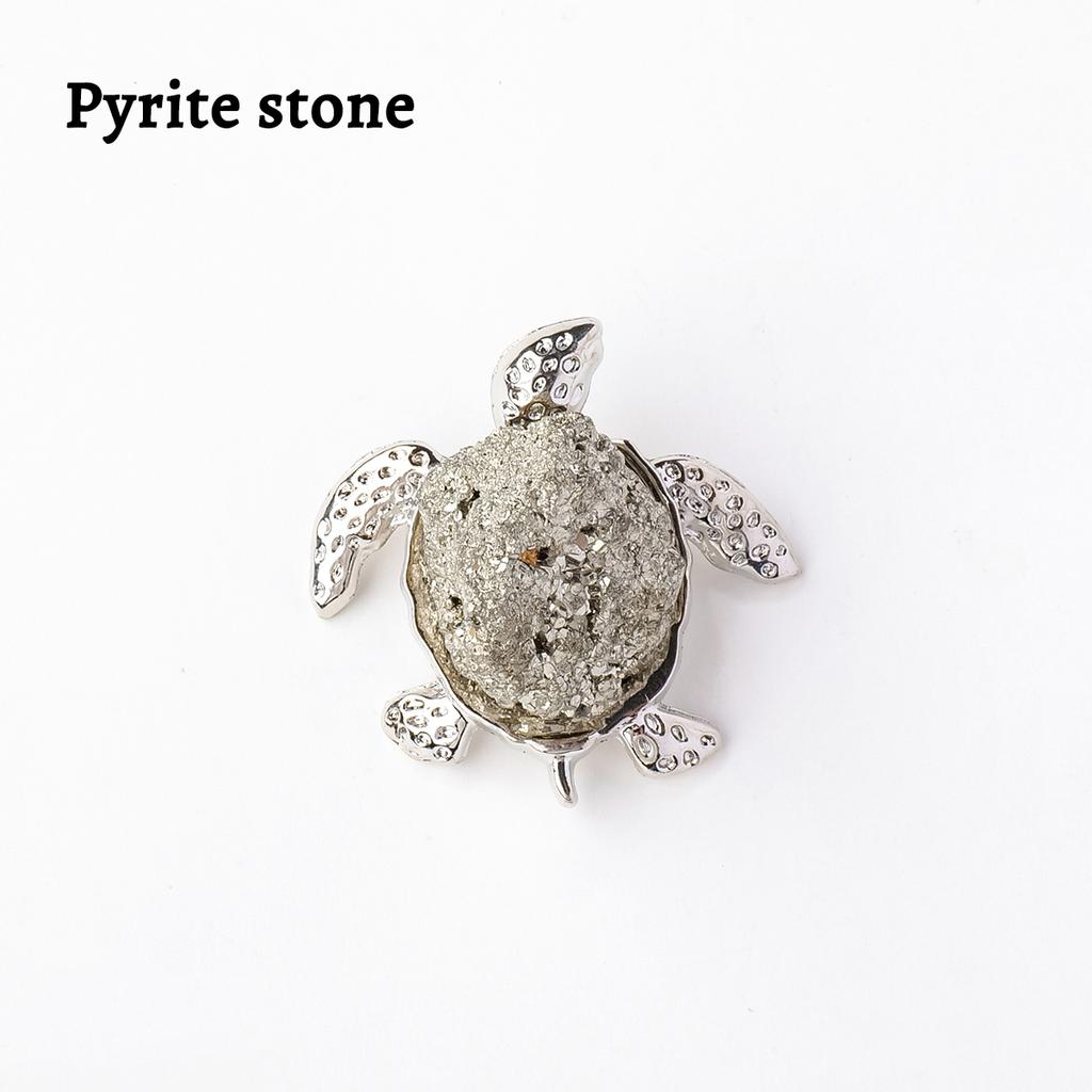 1pc Natural Crystal Tumbled Stone Turtle Jewelry Crystal Raw Stone Silvery  Home Office Decoration Holiday Gift rose quartz gift