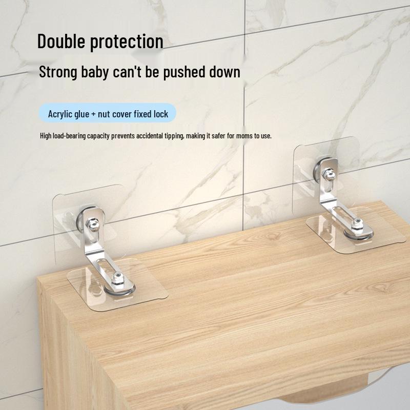 Child Safety Anti-Tip Strap for Wardrobes, Shoe Cabinets, TV Stands, and Furniture