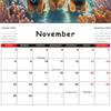 2026 Dog Pooping Calendar Funny Animal Humor Wall Calendar with Dogsh*t Design Novelty Gag Gift for Dog Lovers Office Home Decor