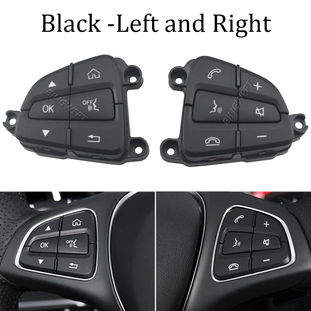 A0999050200 Steering Wheel Button Control Switch For Mercedes-BENZ C Class W205 2014-2018 A0999050300 A099 905 03 00