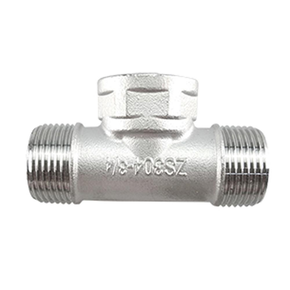 1/4" 3/8" 1/2" 3/4" 1" 1-1/4" 1-1/2" 2" Tee a T BSP Maschio Femmina Divisore a 3 Vie Raccordo Tubo in Acciaio Inossidabile 304 Connettore Acqua Gas