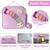 Insulated Lunch Bag Women Lunch Box Kids for Teen Girls Boys with Shoulder Strap Nylon Preppy Lunch Bags for School Work Picnic