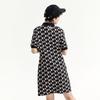 MLB Short Sleeved Dress Women's Black 3FOPM0233-50BKS