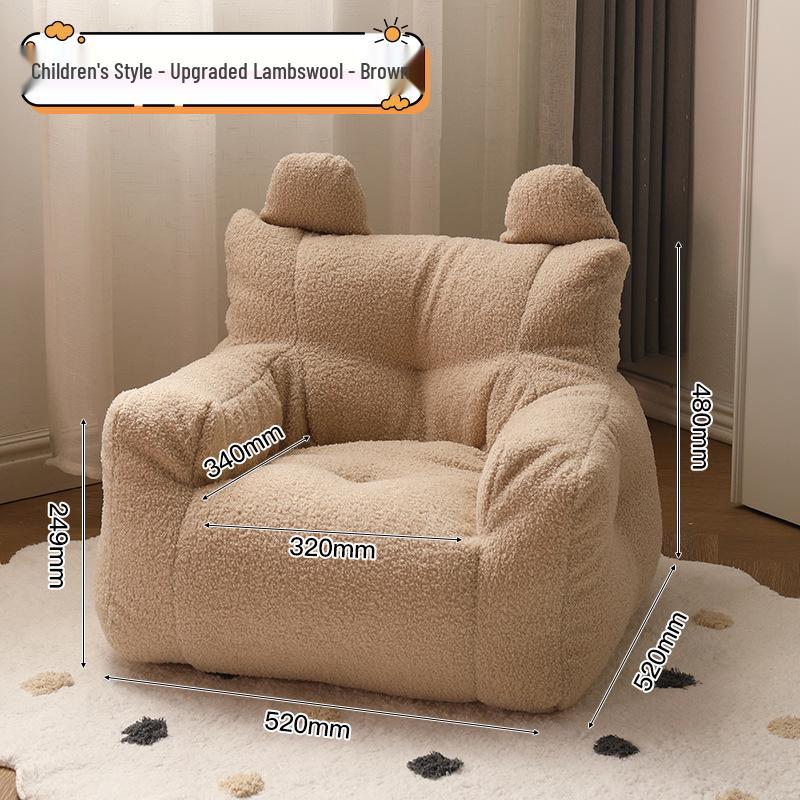 Child's Cartoon Bean Bag Chair - Cute Baby & Kids Sofa Seat