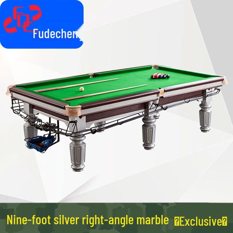 Fudecheng 9-Foot Standard 8-Ball Billiard Table