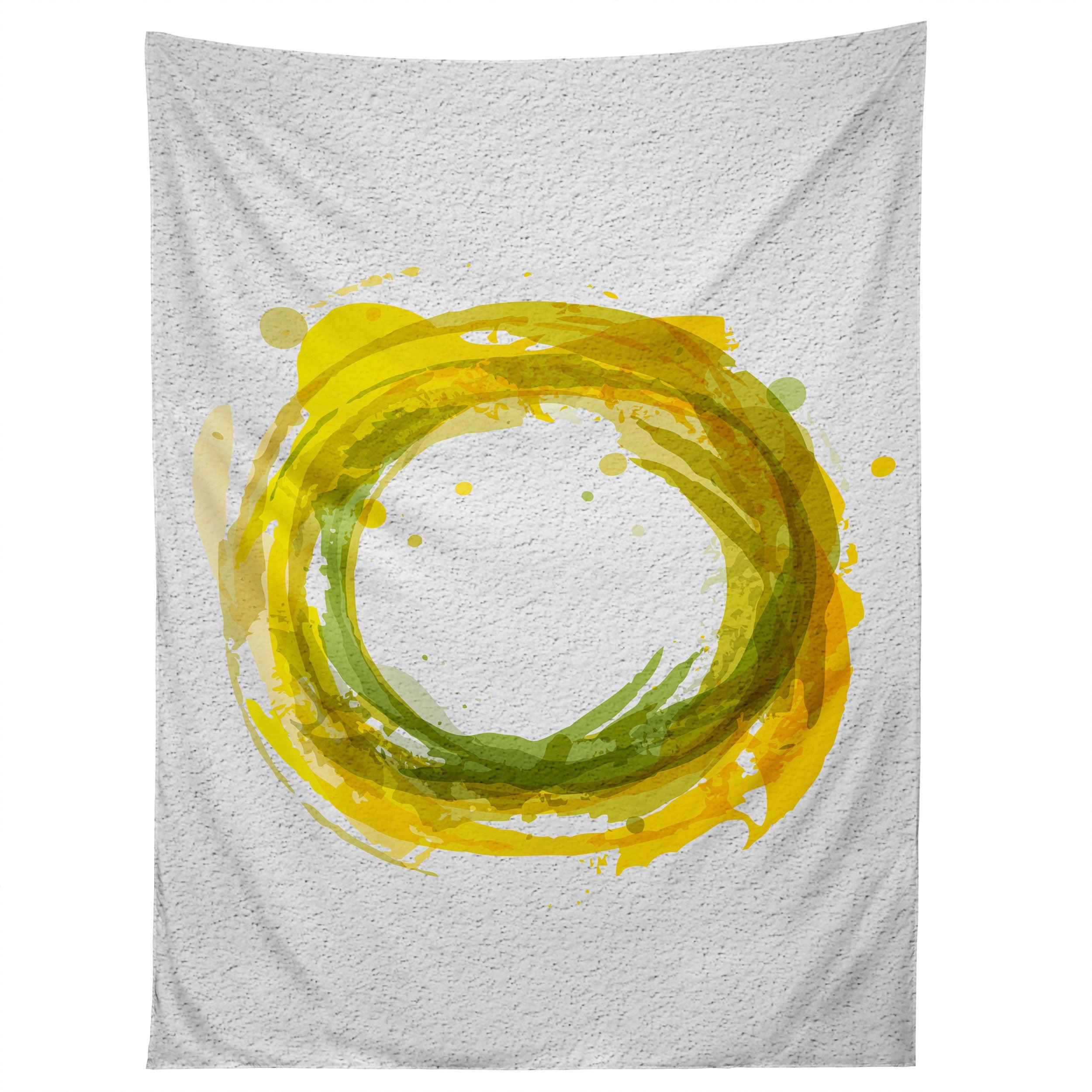 ABSTRACT CIRCLE 1 tapestry 75x100