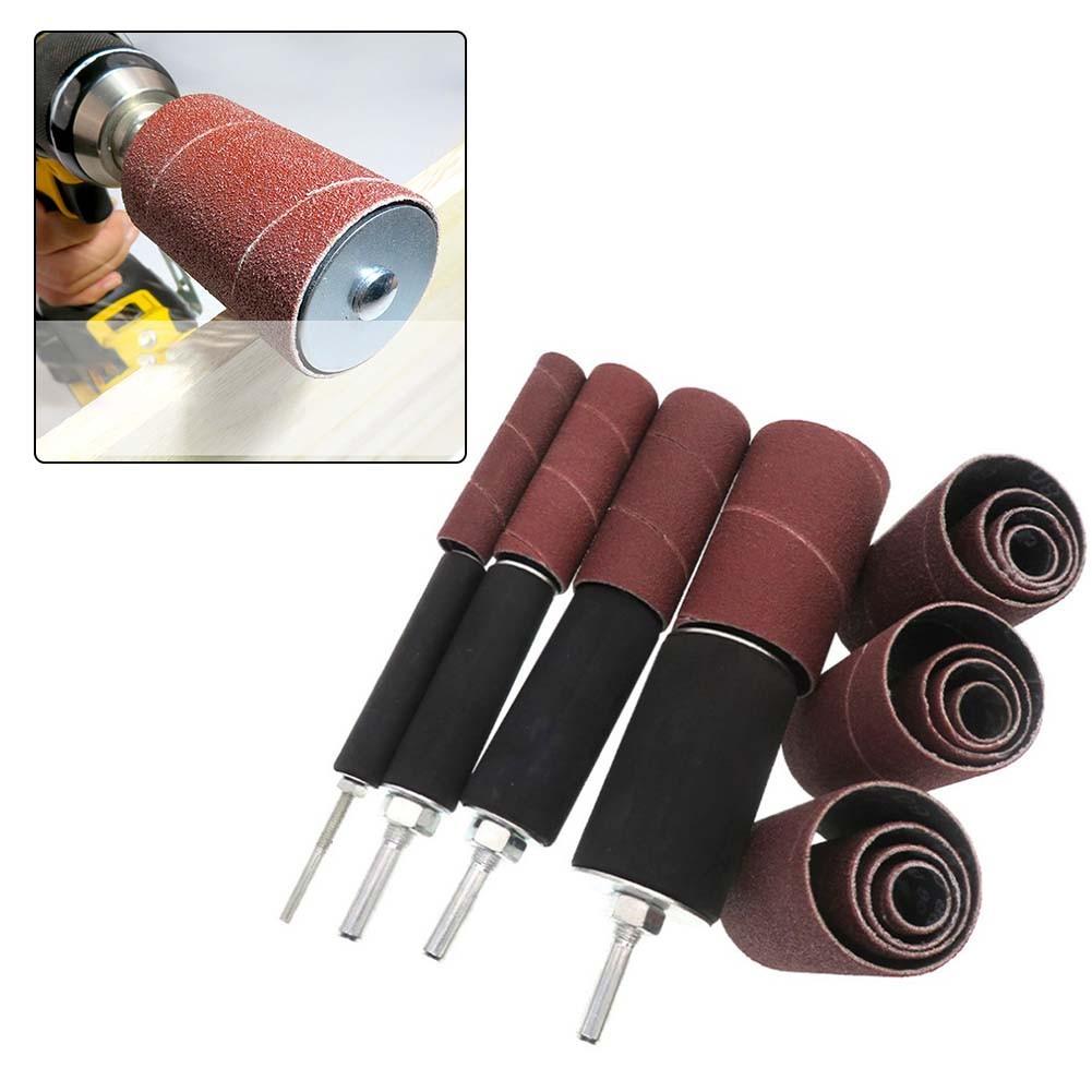 Abrasive Rotary Grinding Sanding Drum Kit Sanding Drum Ring Set