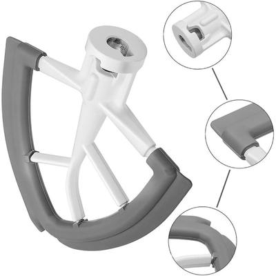 Kitchenaid Mikseri için Flex Edge Çırpıcı 4.5-5 Quart Eğimli Kafa Stand Mikserler Çift Silikon Kenarlı Mikser Küreği ile Çırpıcı