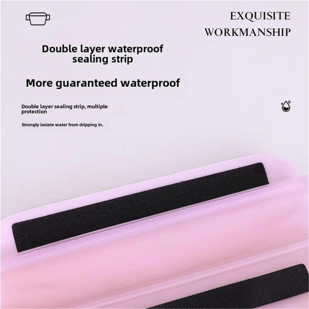 Waterproof Sealing Drift Diving Swimming Waist Bag Touchscreen Transparent Photo Waterproof Bag Underwater Dry Bags for Phone