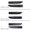 2 Pcs Black For Jaguar XF XFL XE F-Pace F Pace X761 ABS Carbon Fiber Car Side Fender Vent Trim Cover Car Accessories