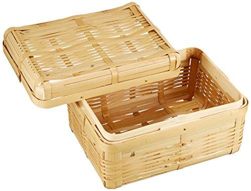 Yamashita Kogei White Bamboo Miyabi Bento, Medium, 71023783