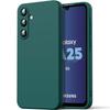 Protective Case - Samsung - Galaxy A25 5G - Silicone - Shockproof - Night Green