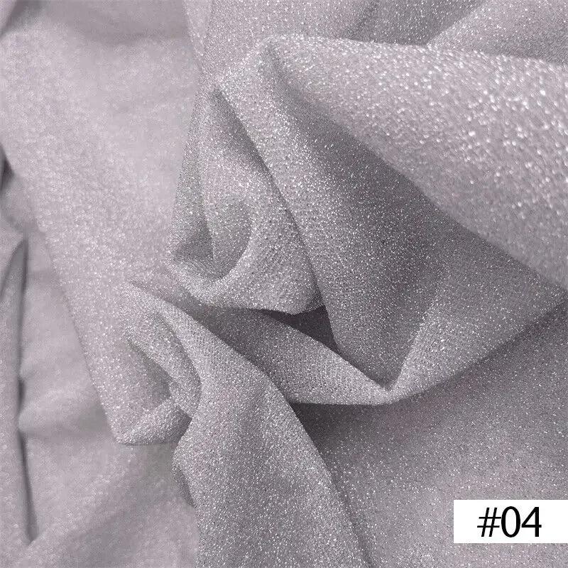50x150cm Bright Shimmer Glitter Fabric Wedding Party Curtain Handmade Material DIY Sewing Craft Clothing Supplies