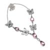 Natural Pink Kunzite Gemstone 925 Sterling Silver Jewelry Necklace 18" ASN-6091