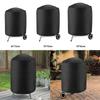 Heavy Duty Polyester BBQ Grill Cover for Weber Q1000 Q2000 Series Gas Patio Protects Against All Weather Elements and Dust