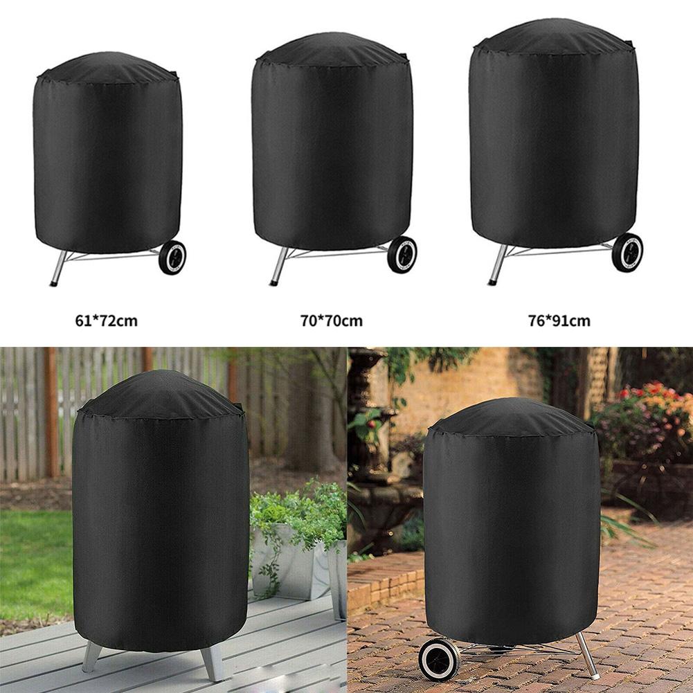 Heavy Duty Polyester BBQ Grill Cover for Weber Q1000 Q2000 Series Gas Patio Protects Against All Weather Elements and Dust