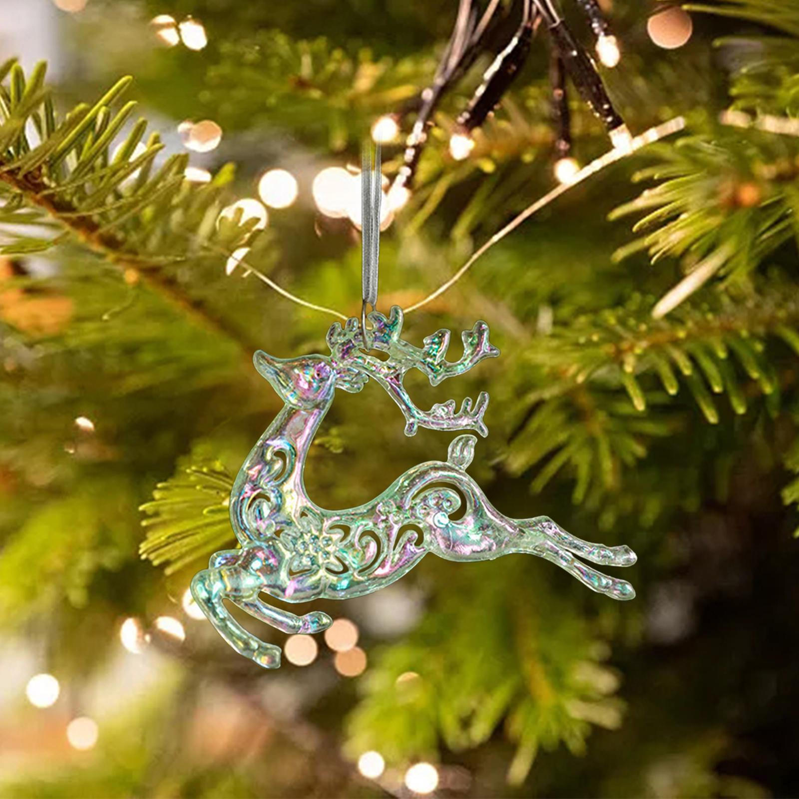 

Рождественский орнамент елочное украшение акриловый подарок подвеска для Style E