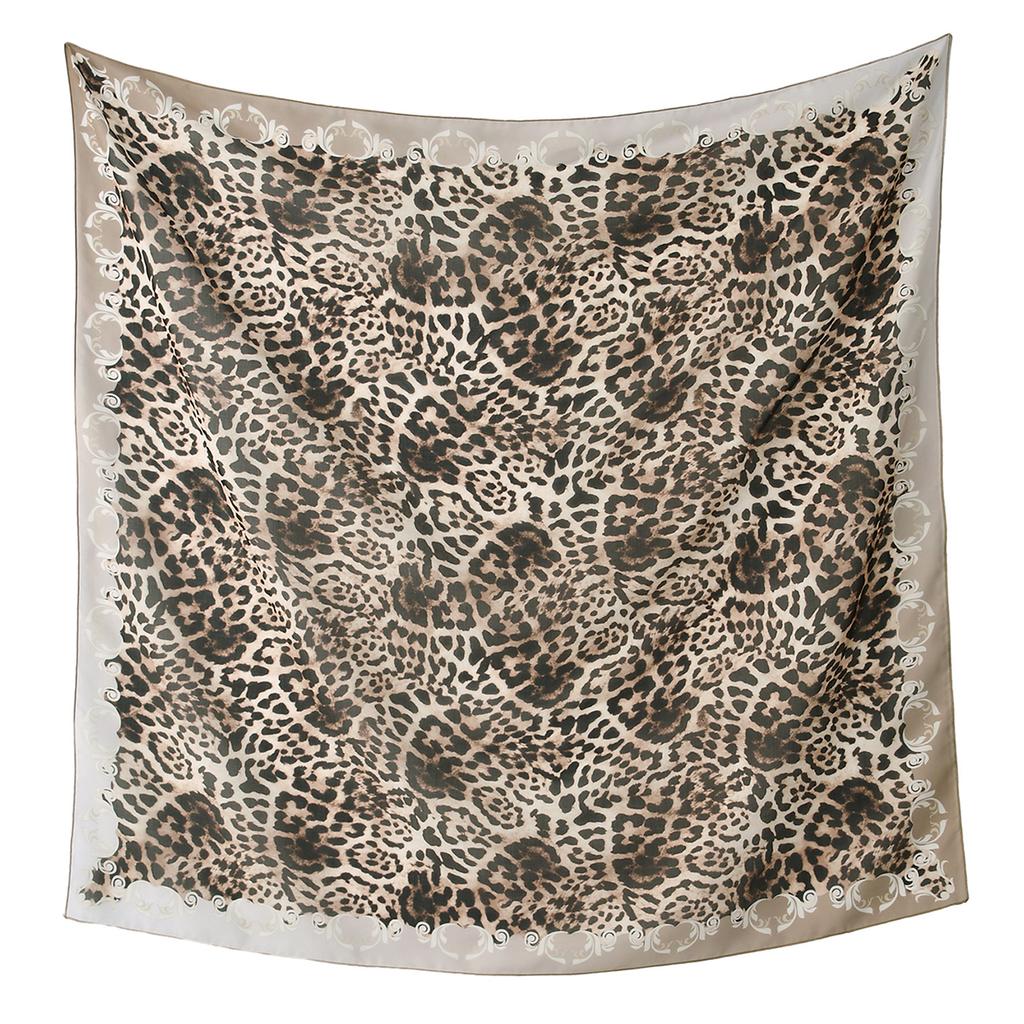 Newest Style Women Scarf Square Tencel Printed Handkerchief Fashion Temperament Beach Sunscreen Shawl