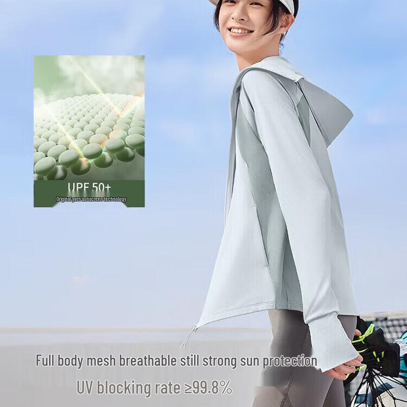 beneunder Giacca da donna con cappuccio per la protezione solare