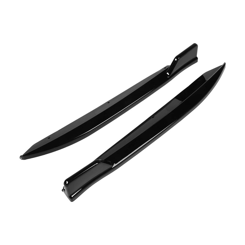 2 Pcs Rear Bumper Lip Diffuser Left Right Lower Splitter Spoiler Body Kits for 5 Series G30 M‑Tech 525i 530i 540i